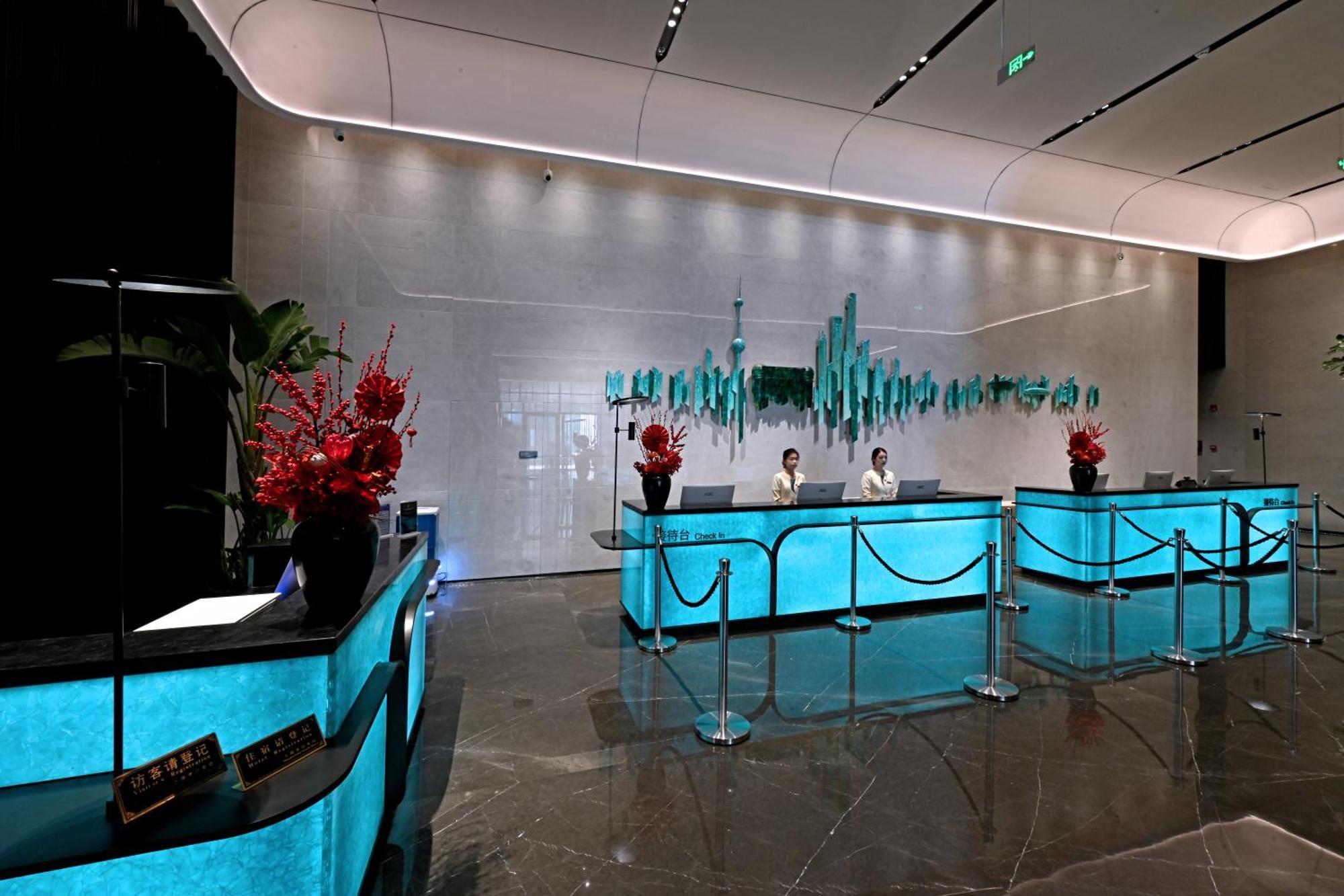 Oriental Riverside Bund View Hotel Shanghai Exterior foto
