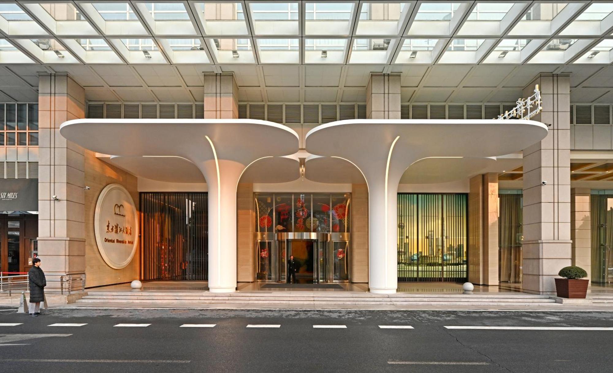 Oriental Riverside Bund View Hotel Shanghai Exterior foto