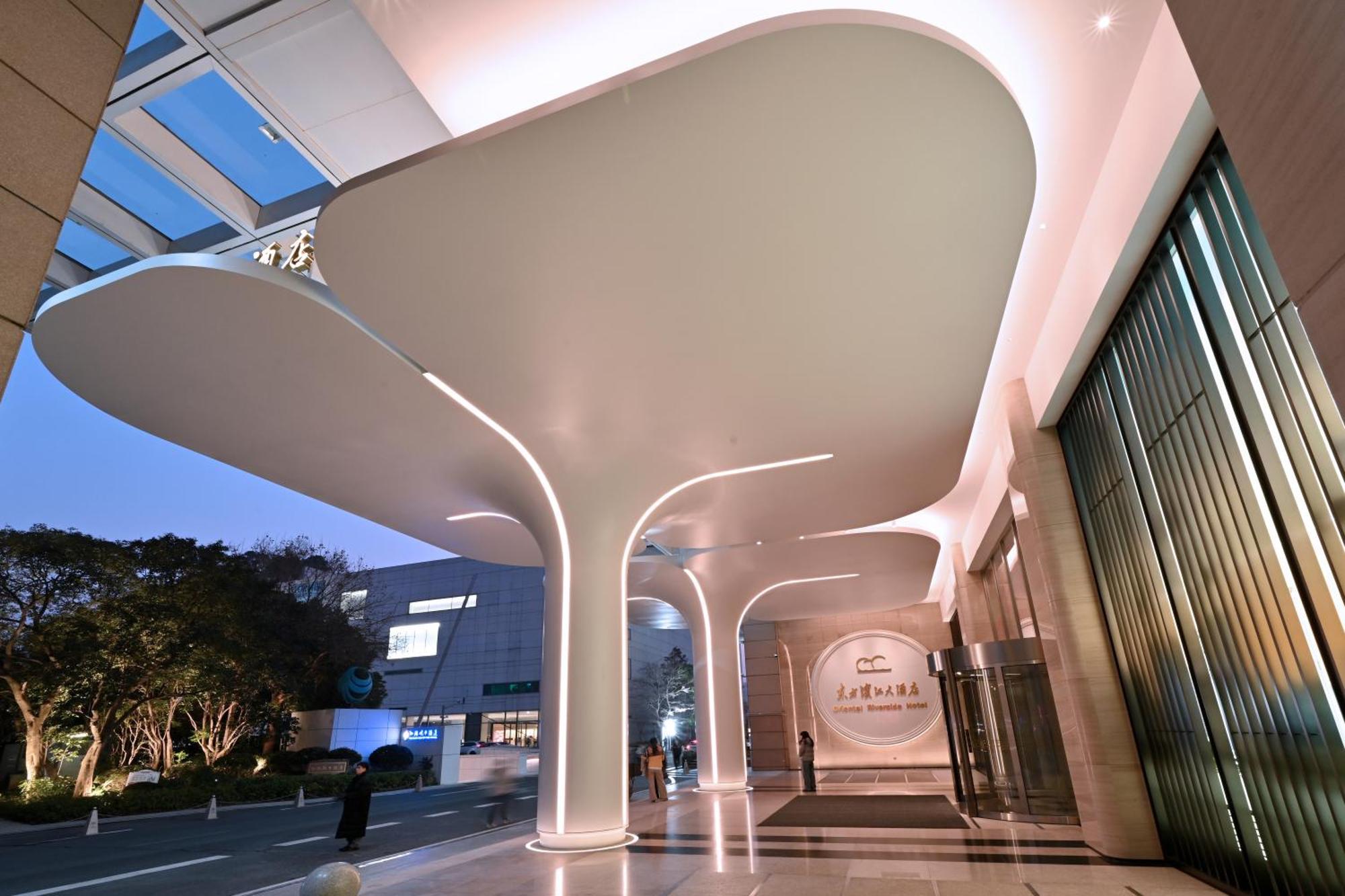 Oriental Riverside Bund View Hotel Shanghai Exterior foto