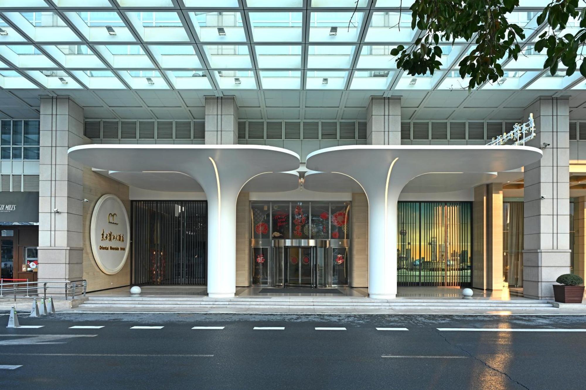 Oriental Riverside Bund View Hotel Shanghai Exterior foto
